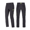 Slika Lahke delovne hlače Stretch Evolution, antracit/limeta, velikost 48