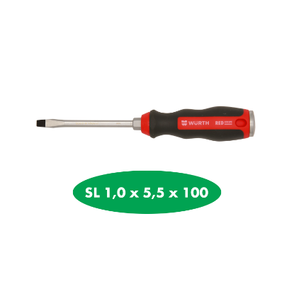 Slika IZVIJAČ UDARNI (GO-THROUGH), HEKSAGONALNO STEBLO, S2, SL 1,0 X 5,5 X 100