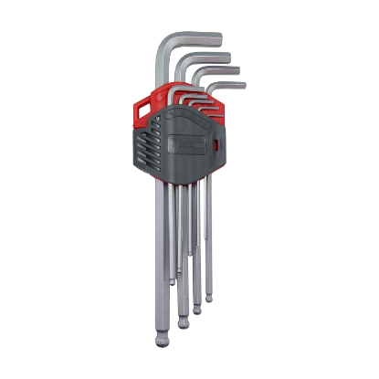 Slika SET IMBUS KLJUČEV, KROGLIČNA GLAVA, EKSTRA DOLGI, CRV, 1,5–10 MM, 9 KOSOV