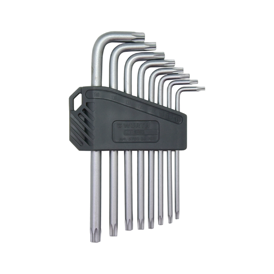 Slika SET TORX KLJUČEV, DOLGI, S2, TX9–TX40, 8 KOSOV