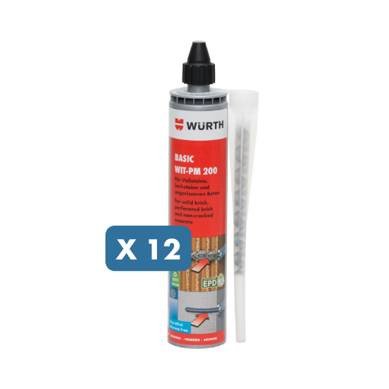 Slika 12x Injektirna masa  WIT PM200, 300 ml