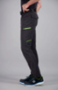 Slika Lahke delovne hlače Stretch Evolution, antracit/limeta, velikost 48