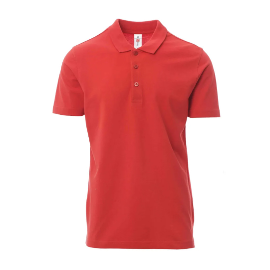Slika MAJICA POLO KRATKA-RDEČA-XL-ROME