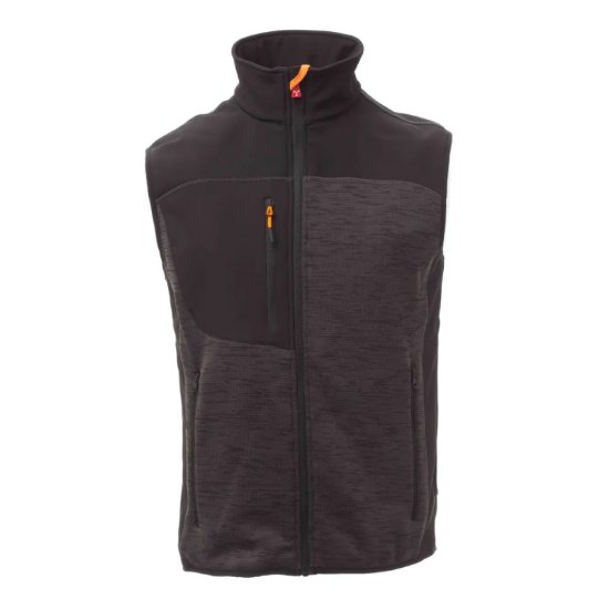 Slika PLETEN BREZROKAVNIK TOUR-TEMNO SIV-2XL