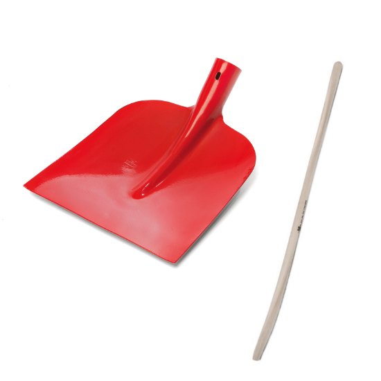 Slika Lopata 250 x 270 mm z lesenim ročajem