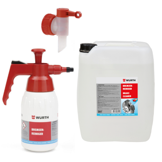 Slika Čistilo za zavore Brake Cleaner (20 L), izlivna pipa + ročna pršilka