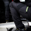 Slika DELOVNE HLAČE STRETCH EVOLUTION, ANTRACIT + LIMETA, VELIKOST 40