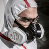 Slika Set za barvanje s polobrazno masko za barvanje, 2 filtroma + 6 pari rokavic Multifit nitril