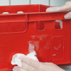 Slika 2-delni set industrijsko čistilo in plastično strgalo