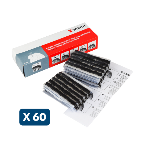 Slika 60 x 100 mm injekcija za popravilo predrtih pnevmatik
