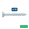 Slika 75 X LESNI VIJAKI ASSY4, UGREZNA GLAVA, RW40, 8X160/80