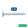 Slika 75 X LESNI VIJAKI ASSY4, UGREZNA GLAVA, RW40, 8X300/100