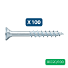 Slika 100 X LESNI VIJAKI ASSY4, UGREZNA GLAVA, RW40, 8X320/100