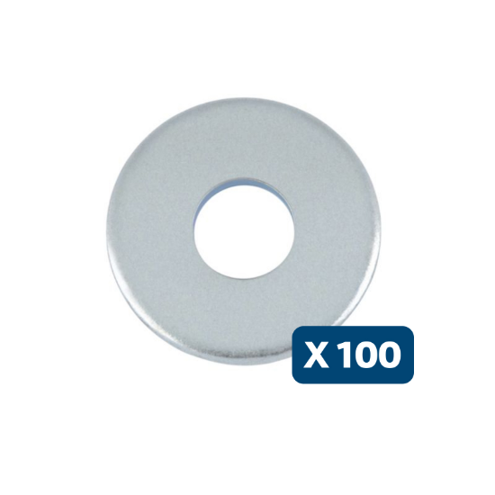 Slika 100 X KLEPARSKE PODLOŽKE, DIN9021, M14