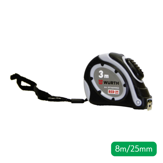 Slika TRAČNI ŽEPNI METER, 8 M