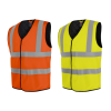 Slika Hladilni brezrokavnik, HI-VIS, oranžen/rumen