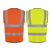Slika Hladilni brezrokavnik, HI-VIS, oranžen/rumen