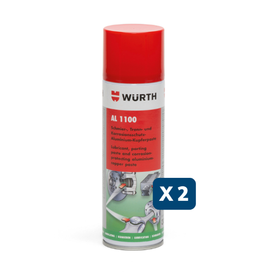 Slika 2 x aluminijeva mast v spreju "AL1100", 300 ml
