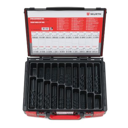 Slika 155-delni set svedrov HSS/118° 1,0–10,5 mm v sistemskem kovčku 4.4.1