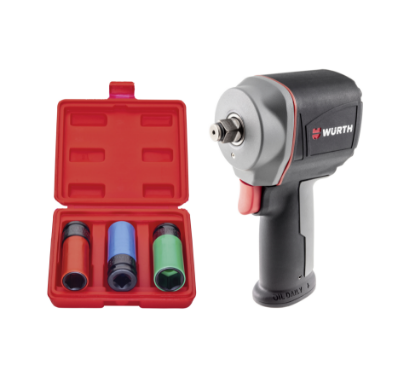 Slika Set 1/2" ključev in pnevmatskega vijačnika DSS 1/2" Premium Compact