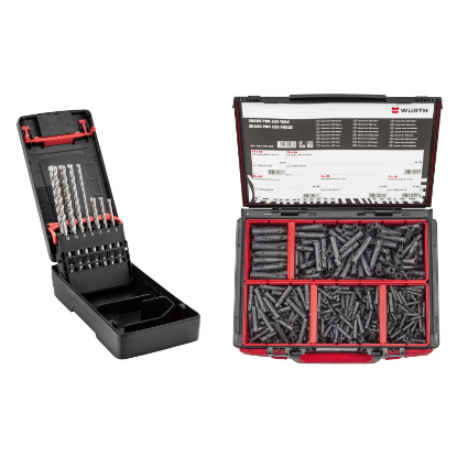 Slika Set W-ZX vložkov + set Quadro L vario svedrov