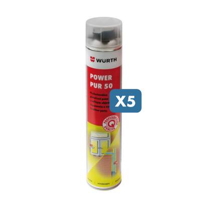 Slika Montažna PU Pena (6 x 750 ml)