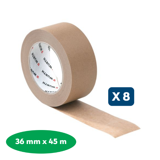 Slika 8 x zaščitni maskirni trak "Premium", 36 mm x 45 m