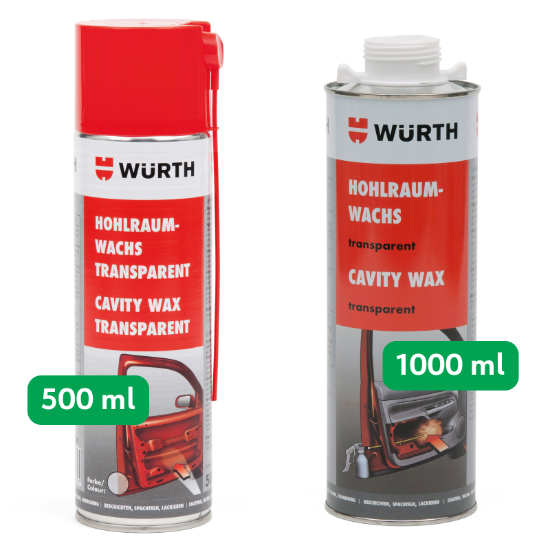 Slika Vosek za zaščito votlih delov, 500/1000 ml