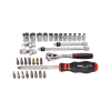 Slika Set natičnih ključev 1/4" ZEBRA