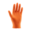 Slika Zaščitne rokavice za enkratno uporabo, nitril grip, oranžne, velikost XL
