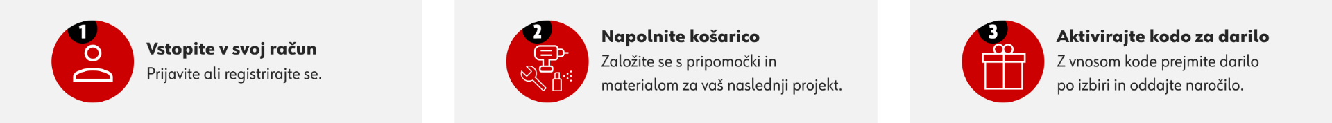 Kako do brezplačnega brezrokavnika ali nogavic: vstopite v svoj račun, napolnite košarico in aktivirajte kodo za darilo.