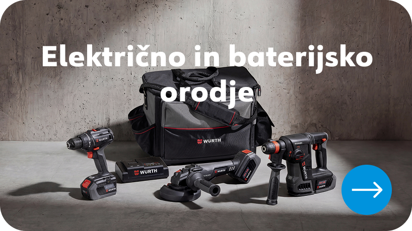 Električno in baterijsko orodje