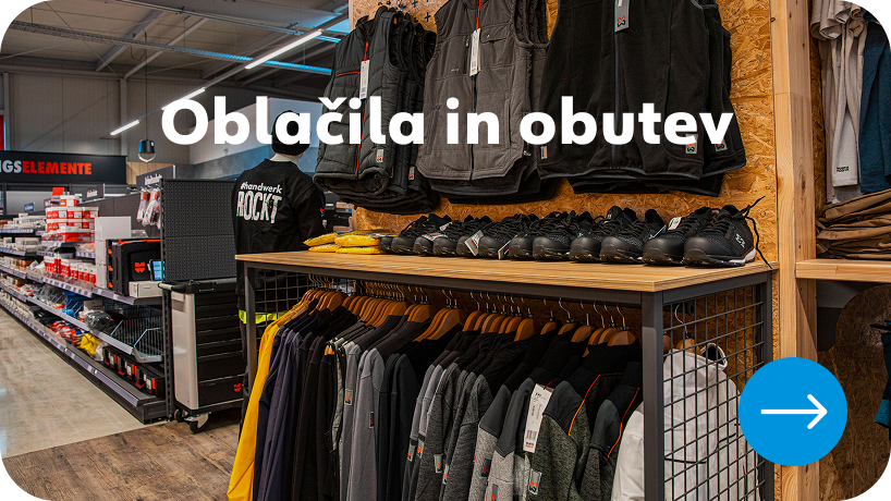 Oblačila in obutev