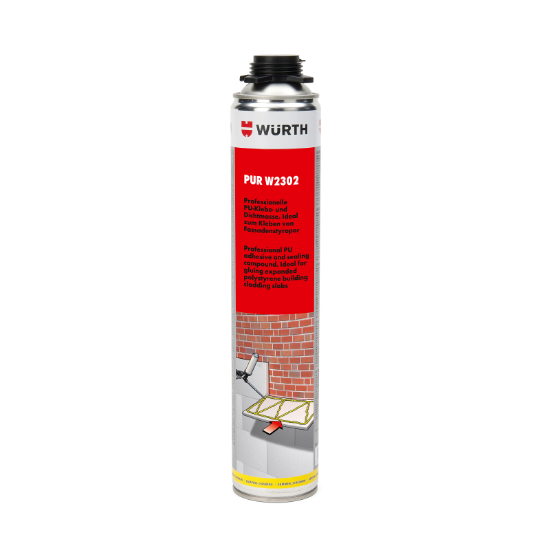 Slika PU PENA LEPILO ZA IZOLACIJO W2302 750 ML, RAZLIČNA PAKIRANJA